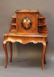 Color matching stain for antique furniture restoration