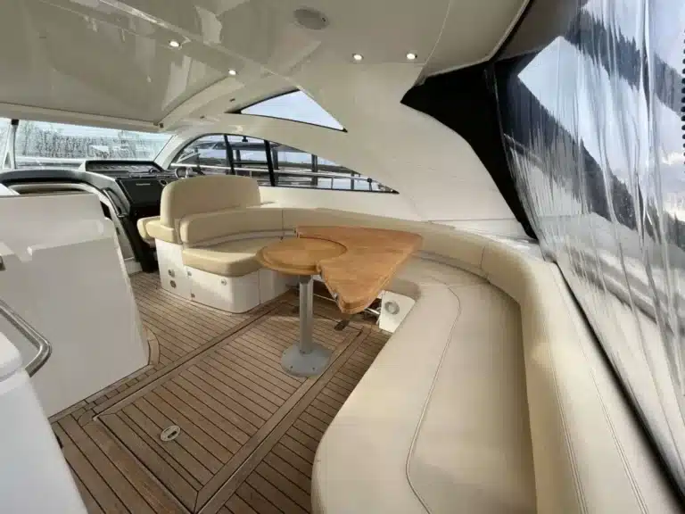 Custom bow cushions with curved foam and non-slip backing